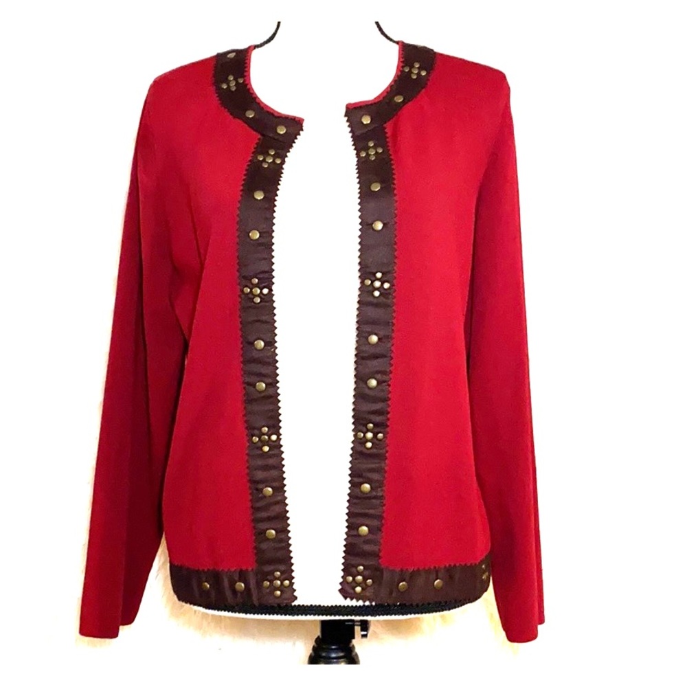 Yarns & Stitches Open Cardigan Xl